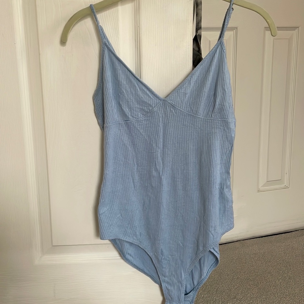 Forever21 blue bodysuit